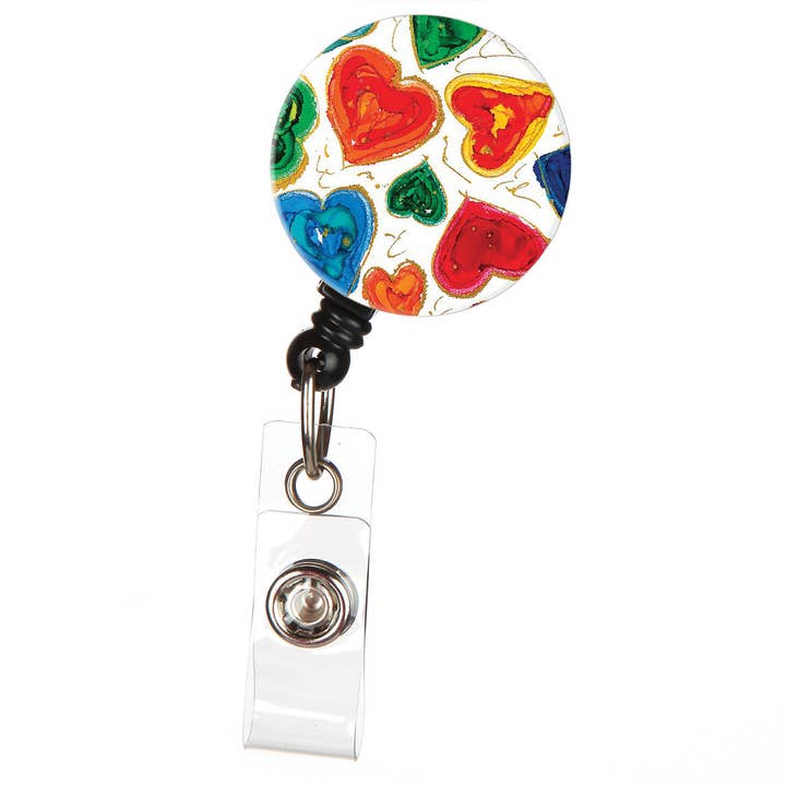 Bonitas International - Wholesale Badge Accessory - Women's - From the Heart Lovitude Badge Reel