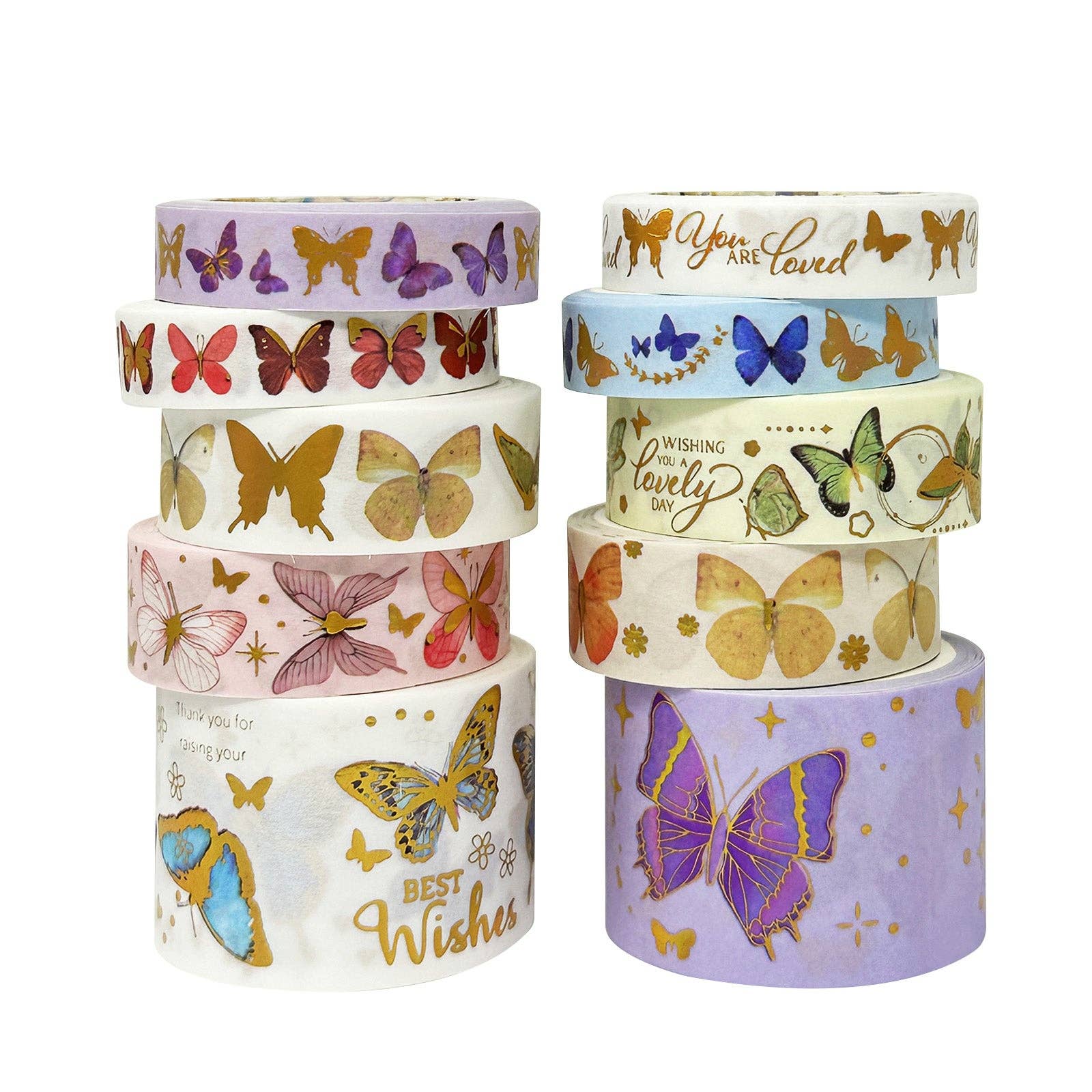 Wrapables.com - Wholesale Washi Tape - Wrapables Decorative Gold Foil Washi Tape Box Set14