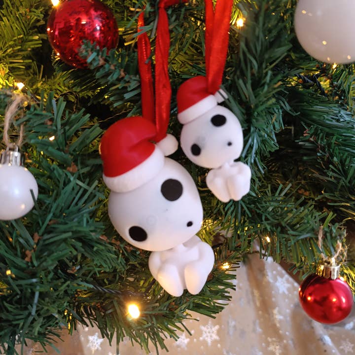 3DROOTS - Wholesale Outdoor Ornament/Decor - Kodama Christmas Ornament and Keychain - Christmas Decoration8