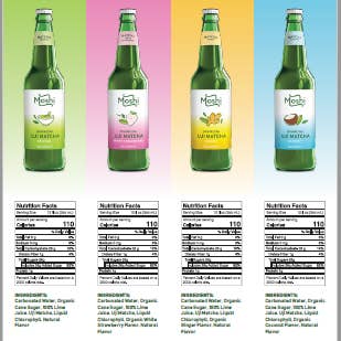 Brooklyn Food & Beverage - Wholesale Sparkling Water - Moshi Matcha Sparkling Drink - White Strawberry