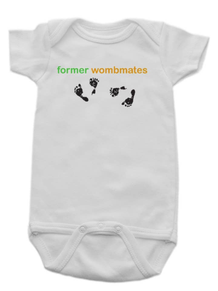 Former Wombmates Onesie for wholesale by Sara Kety Baby & Kids