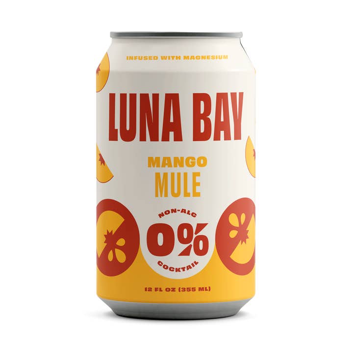 Luna Bay 0% Mango Mule Mocktail 12pk for wholesale by Luna Bay