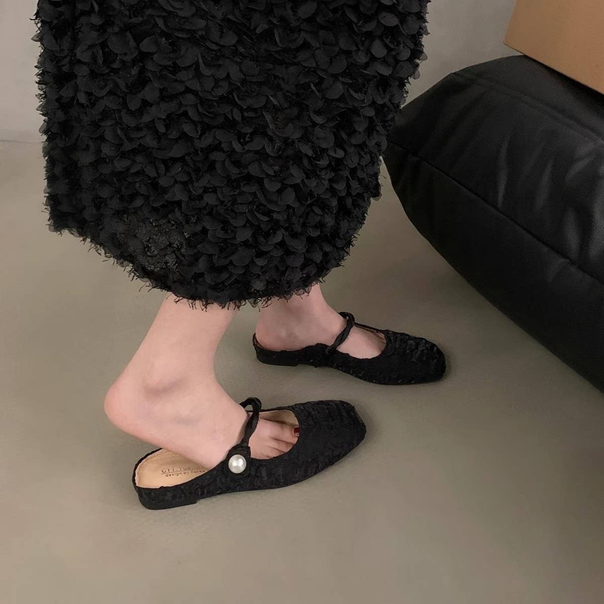 ACCITY - Wholesale Flats - Women's - Silver Open-Toe Slip-On Flat Sandals for Women_CWSHF00646