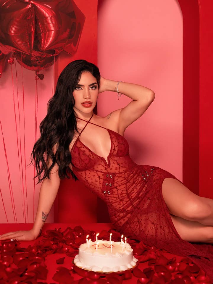 Sabrina Dress in Red for wholesale by Voight