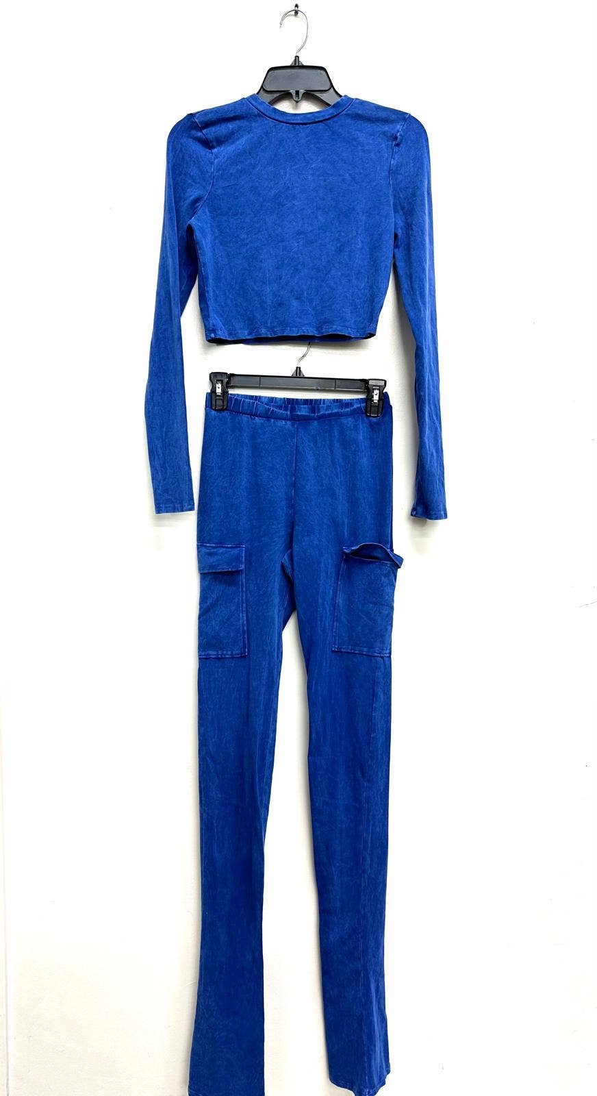 Uptown Apparel - Wholesale Top & Pant Set (NOT Loungewear) - Women's - T6603-B11205 MINERAL WASH COTTON TOP AND PANTS SET6