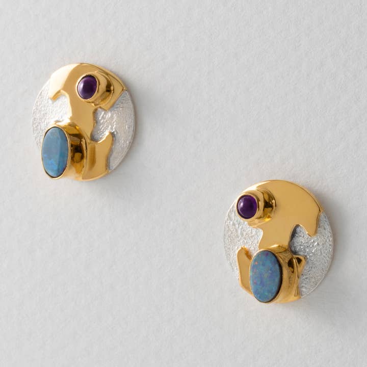 Monet Reflections Earrings.. for wholesale by Paula Bolton Jewelry