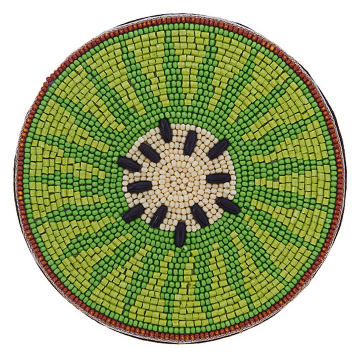 4 TOMMER KIWI HÅNDLAVET PERLE HJEMME BRIK, C1HC 4024 for engroshandel hos JOIA ACCESSORIES