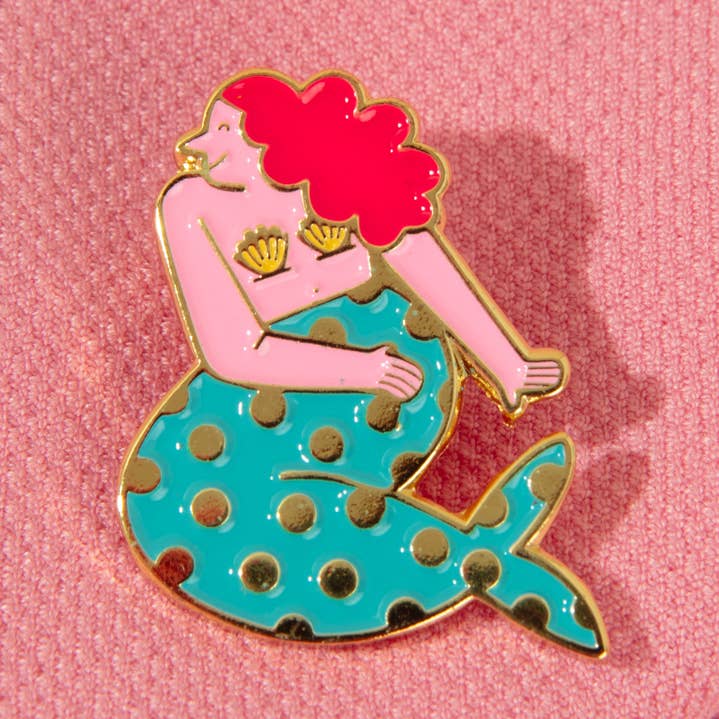 Mermaid // Pin for wholesale by Ana Seixas