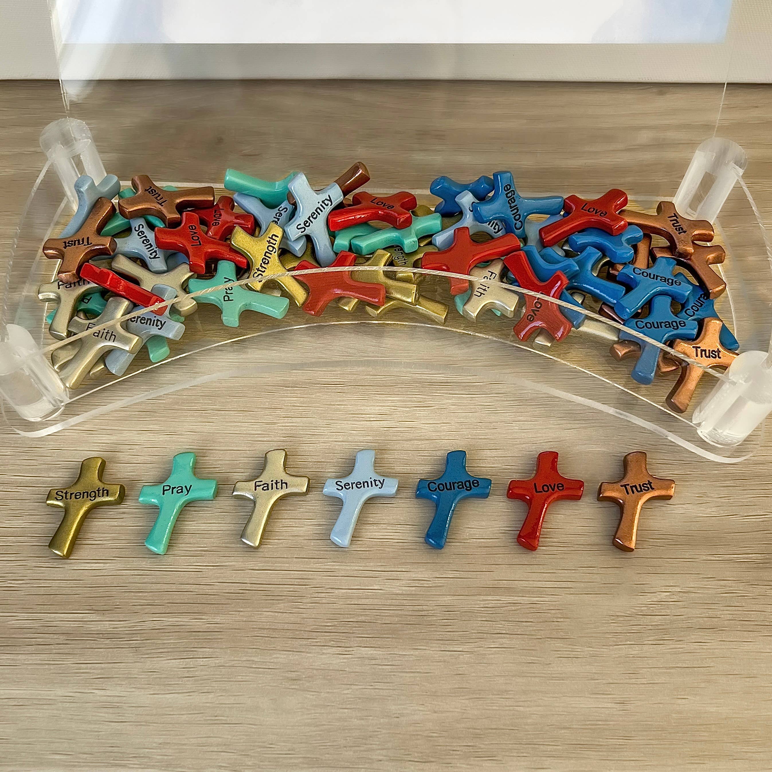 Abbey + CA Gift - Wholesale Retailer Display - Jewelry - Pocket Crosses Display2