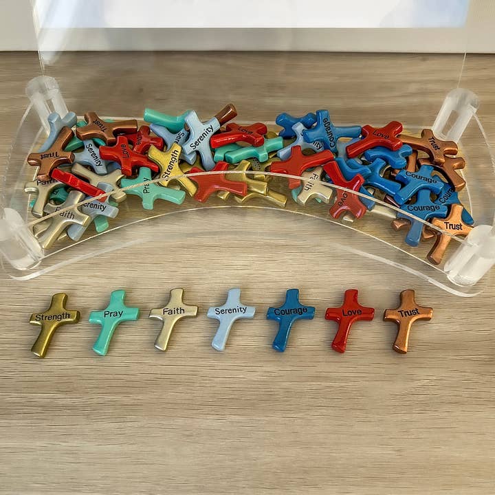 Abbey + CA Gift - Wholesale Retailer Display - Jewelry - Pocket Crosses Display2