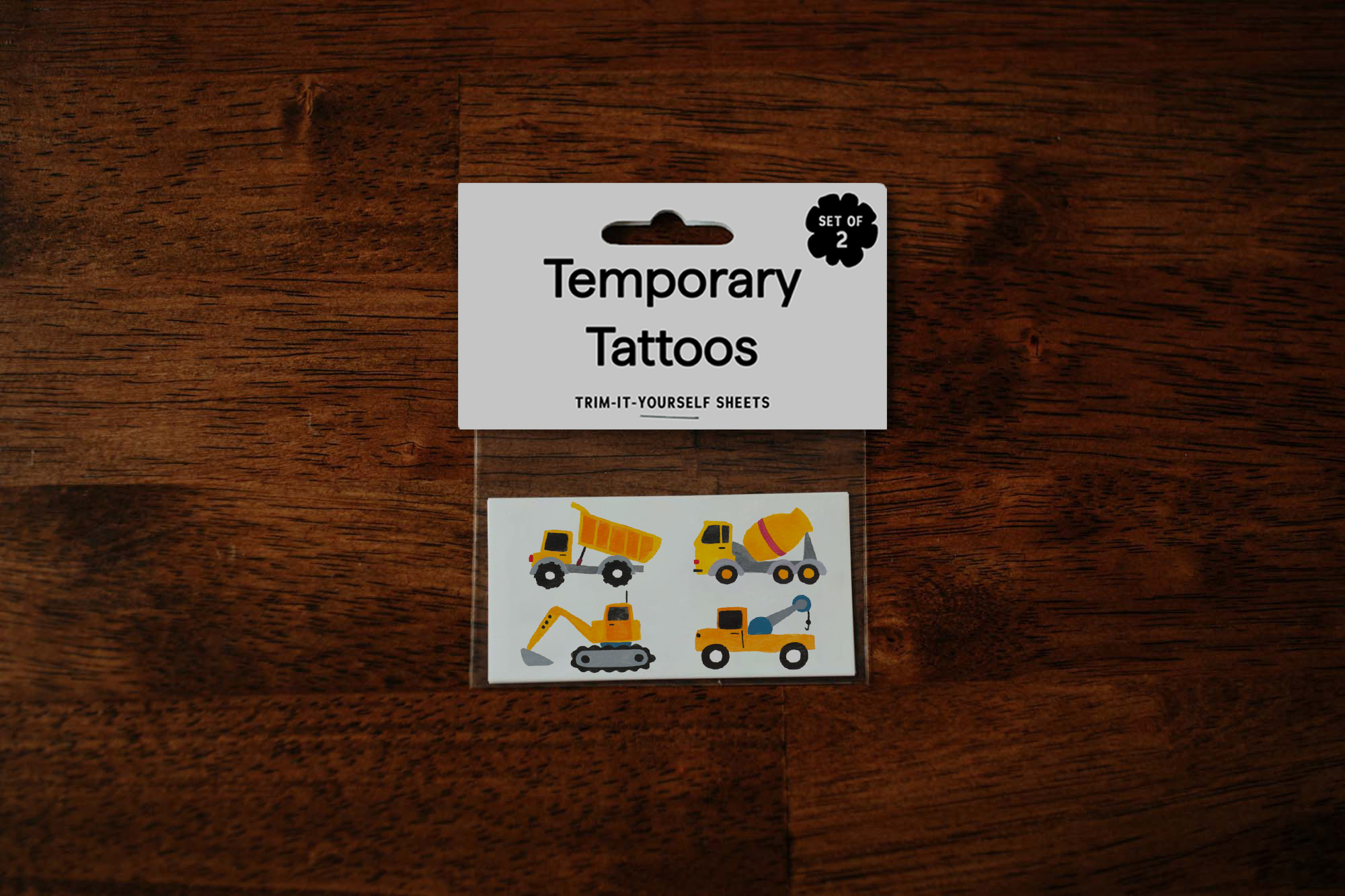 Saint Tattoos - Wholesale Temporary Tattoo - Kids - Construction Crew Temporary Tattoos6