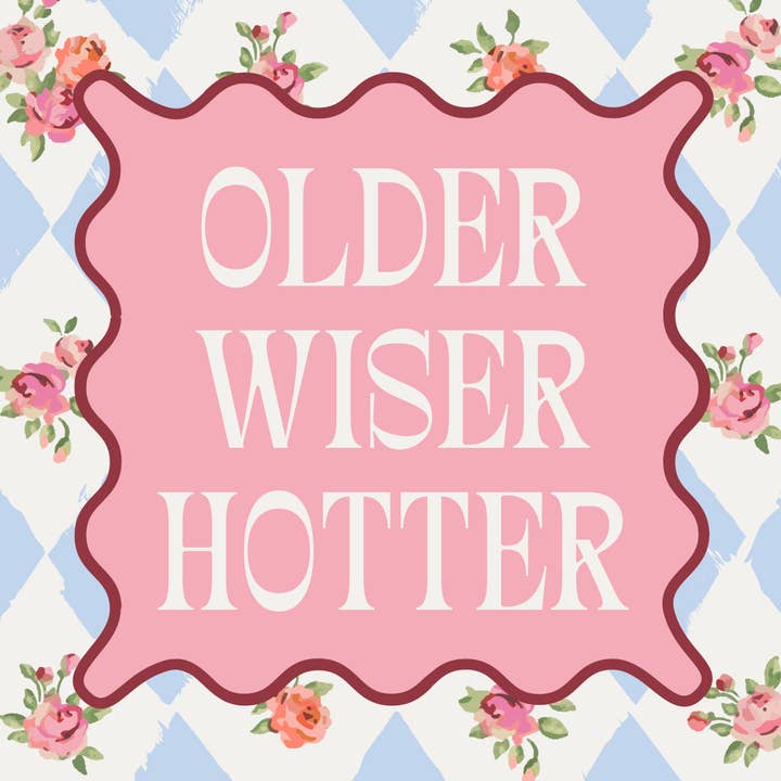 soiree-sisters - Wholesale Disposable Napkin - Funny Birthday Cocktail Napkins | Older Wiser Hotter