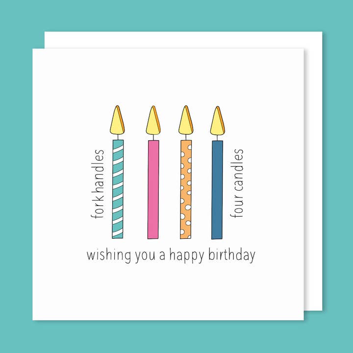 Four Candles, Fork Handles for wholesale by t'art designs