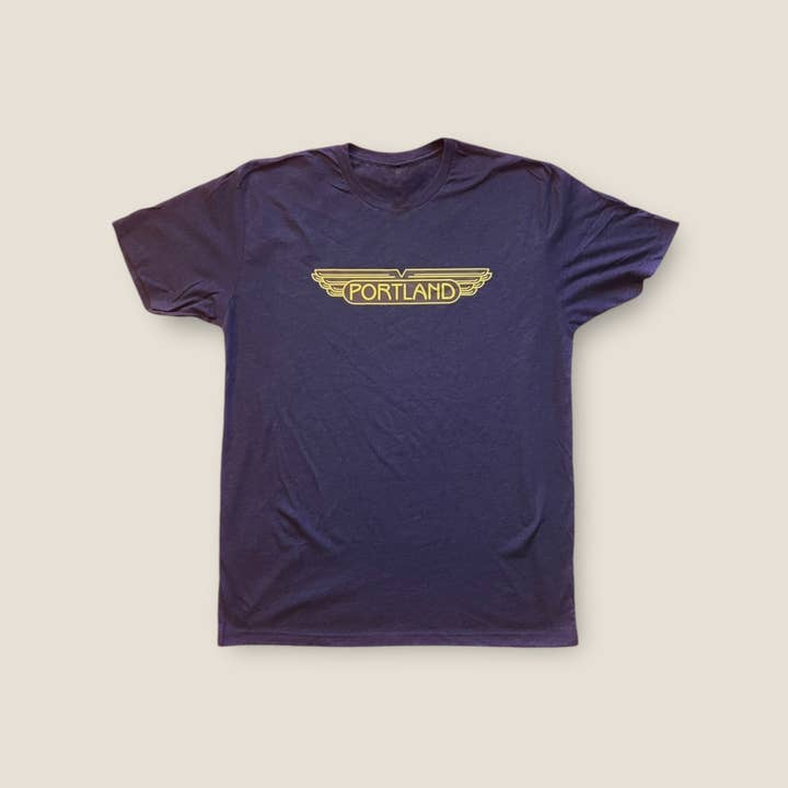 Original Maine - Wholesale Screen Printed T-Shirt - Unisex - Portland "VideoPort" T-shirt