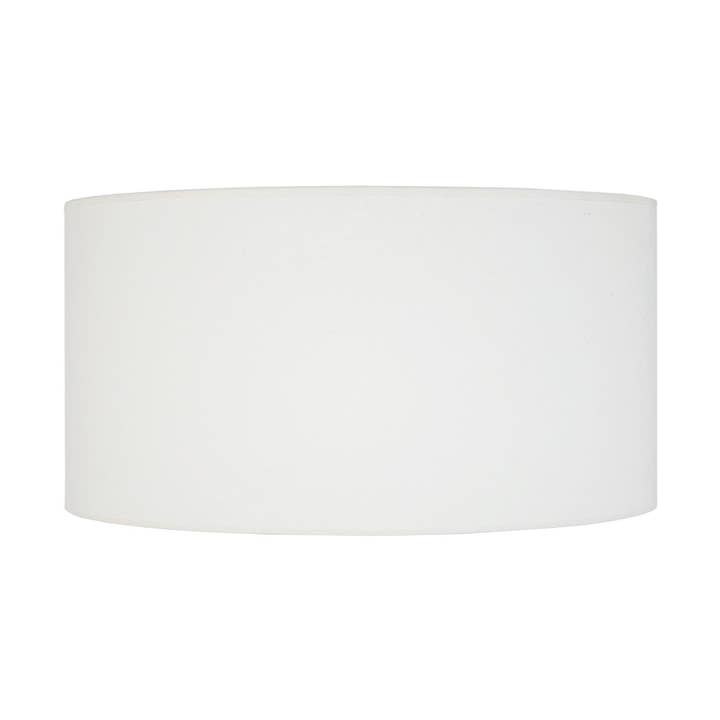 CYLINDRICAL 40 - White Fabric Cylindrical Lampshade for wholesale by Tosel Shop