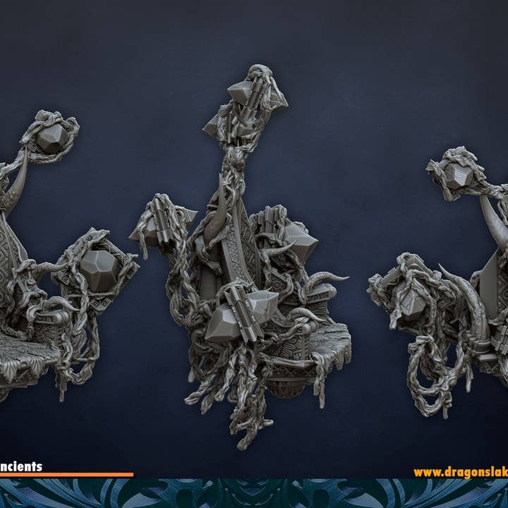 Forg3d - Wholesale Decorative Figurine - Archimage Slann Compatible Warhammer1