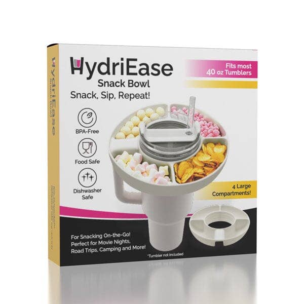 HydriEase Snack Bowl Accessory for 40oz Tumbler Cup and other Purchase Wholesale snack spinner. Free Returns & Net 60 Terms on Faire trending on Faire.