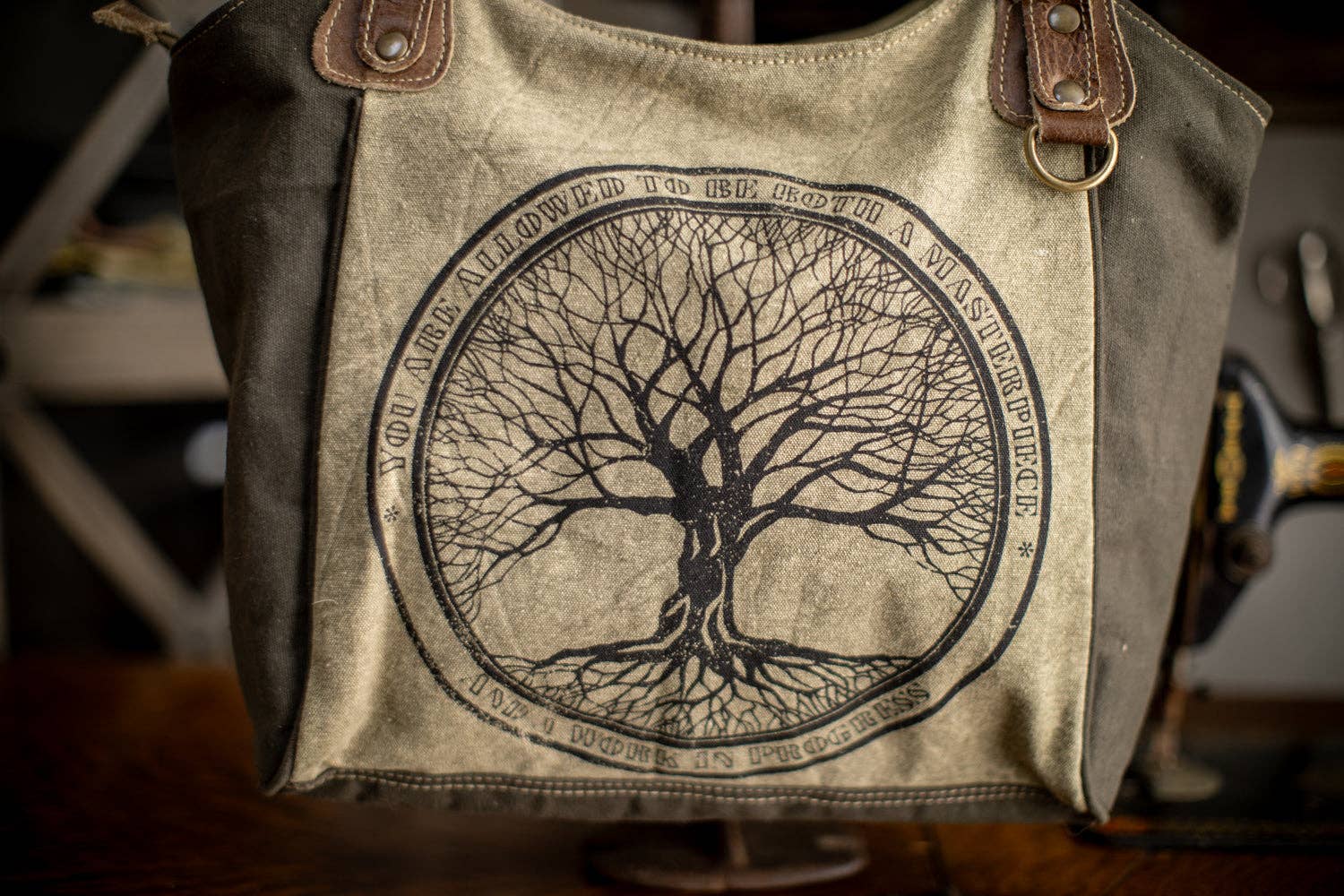 TAKENYA - Wholesale Tote Bag - Women's - Masterpiece Recycled Canvas Handbag5
