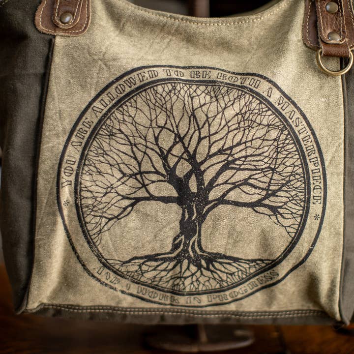 TAKENYA - Wholesale Tote Bag - Women's - Masterpiece Recycled Canvas Handbag5