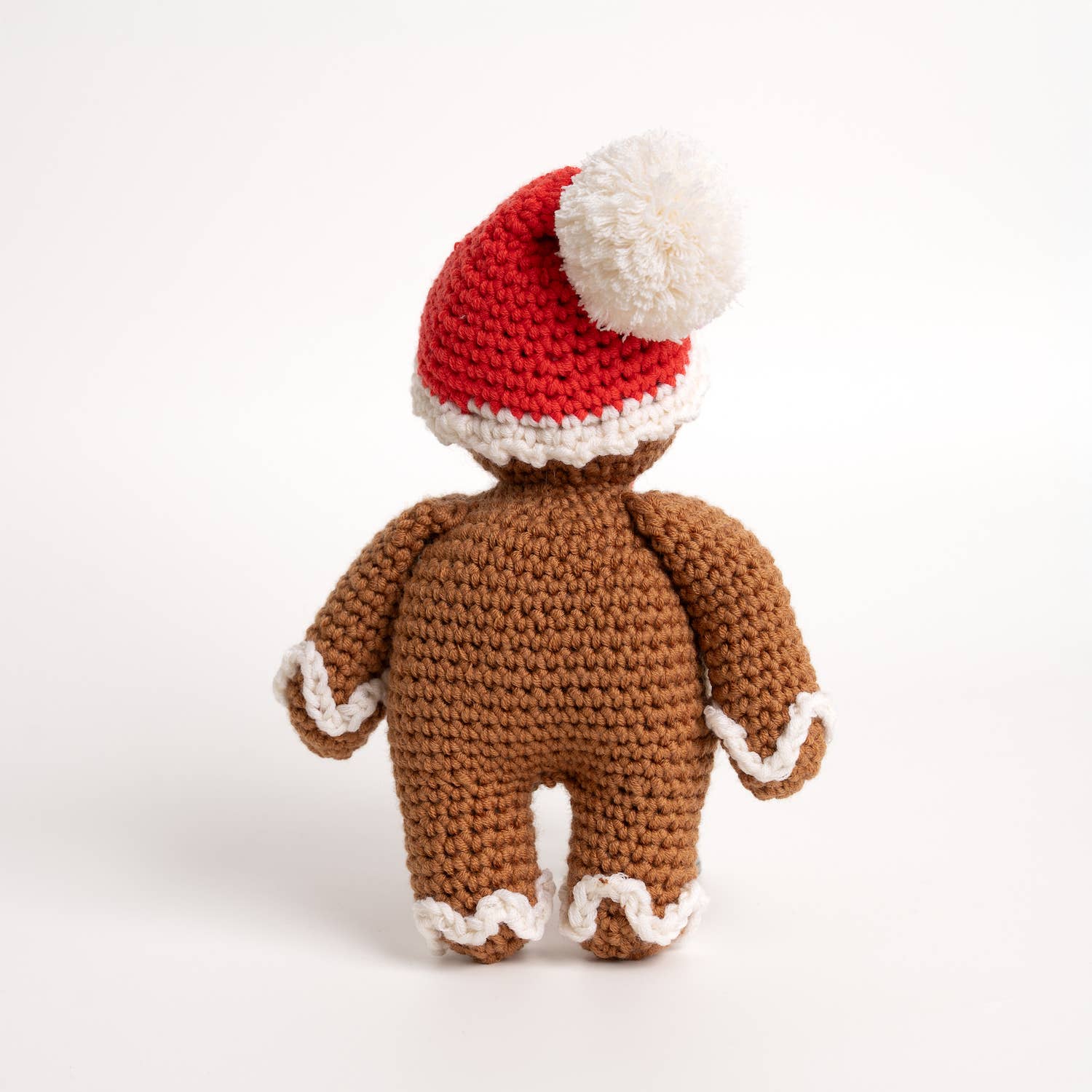 Wool Couture Company - Vendita all&#x27;ingrosso Kit per lavoretti fai da te - Kit Facile per Uncinetto di Omino di Pan di Zenzero6