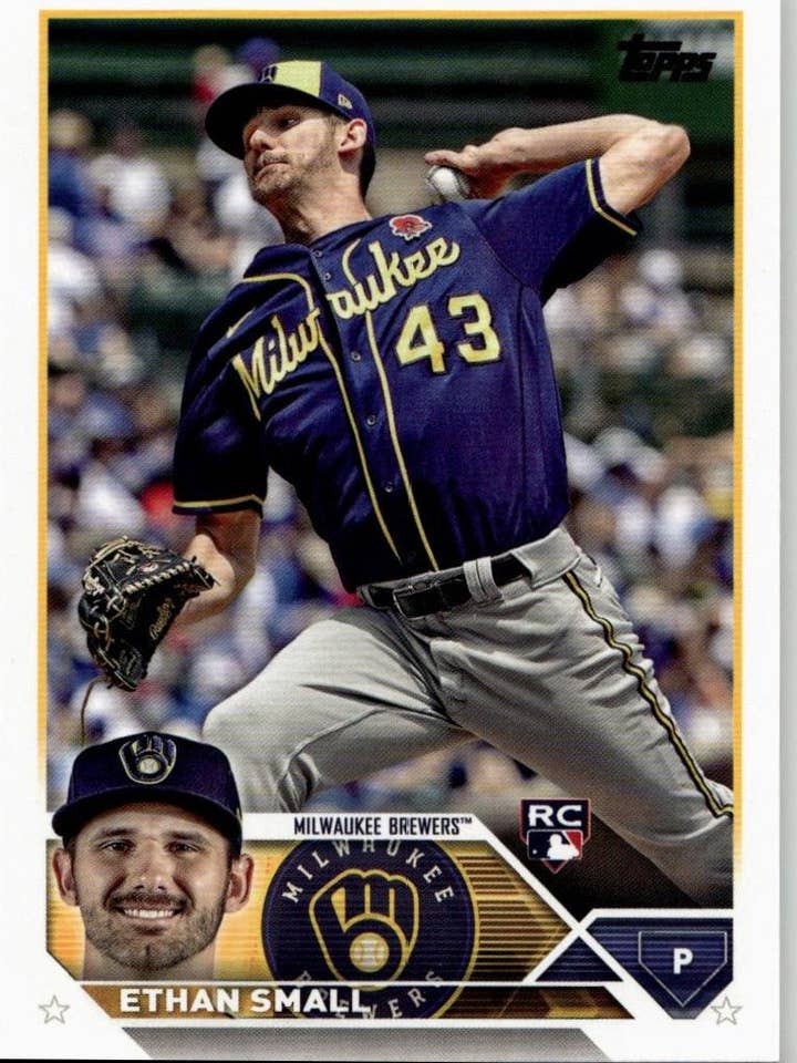 2023 Topps Nr. 87 Ethan Small für den Großhandel von Chronic Cards