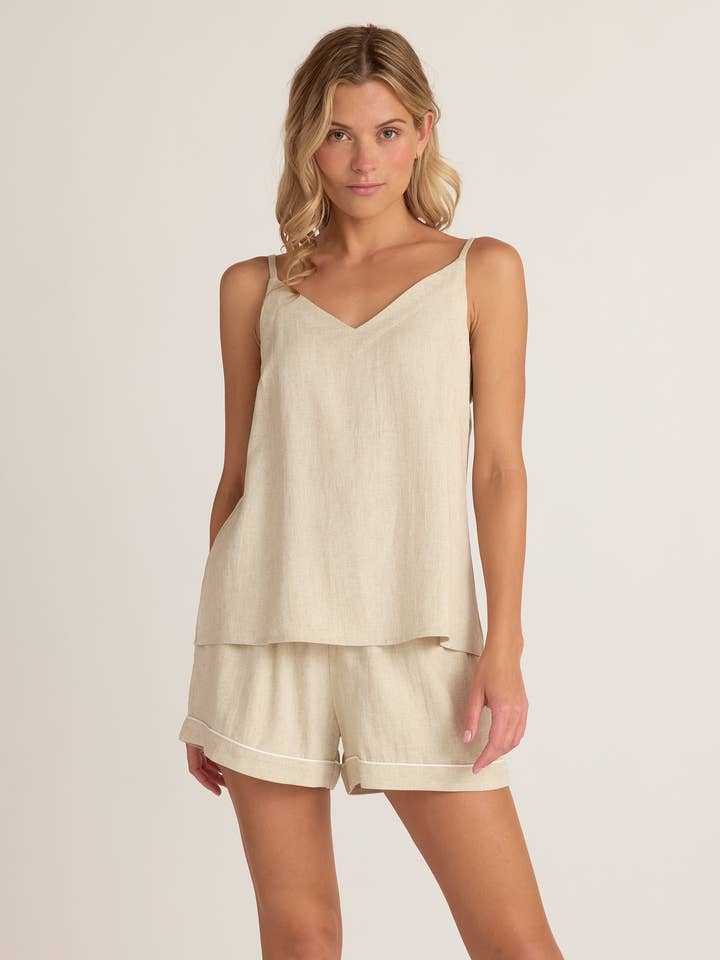 Linen Tank for wholesale by Faceplant Dreams