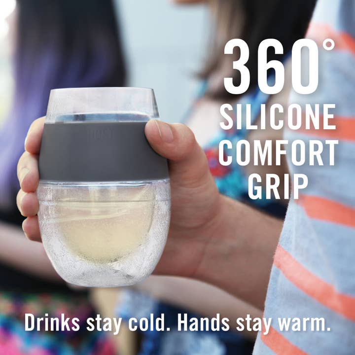 HOST - Wholesale Wine Glass - Wine FREEZEâ„¢ Cooling Cups - Standard Colors - CDU of 12