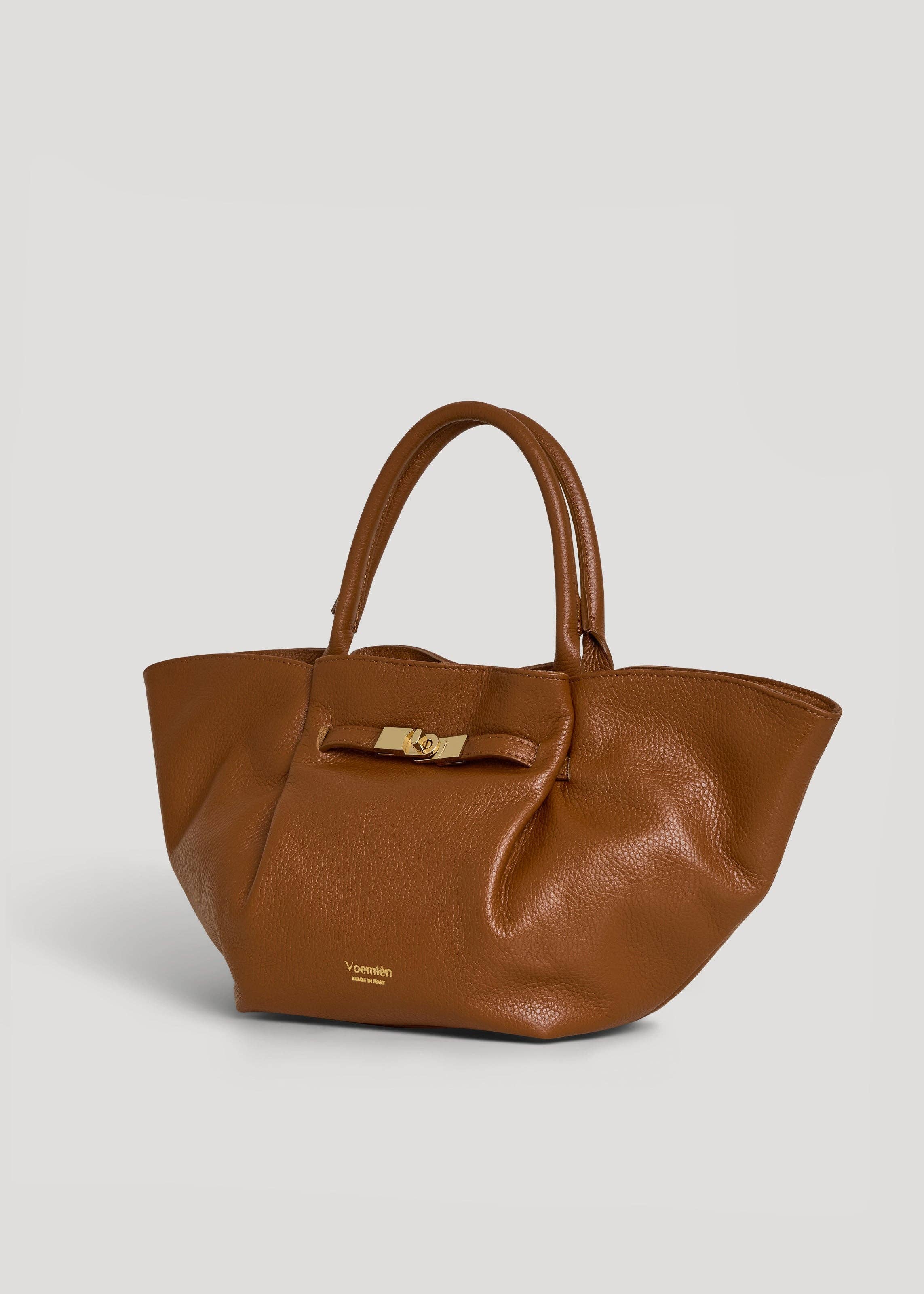 Prestige Milano – wholesale Tote bag – Women's – Charlène Bag in Tan Togo Leather1