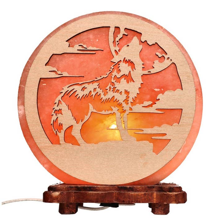 Vives de la Cortada S.L – wholesale Salt lamp – Wolf Salt Lamp