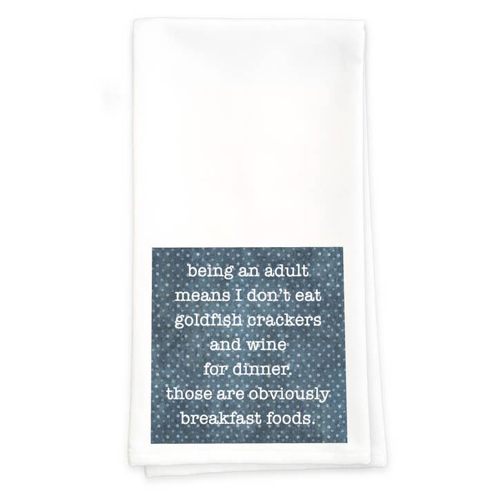 Breakfast Foods - Towel for wholesale by Paisley & Parsley