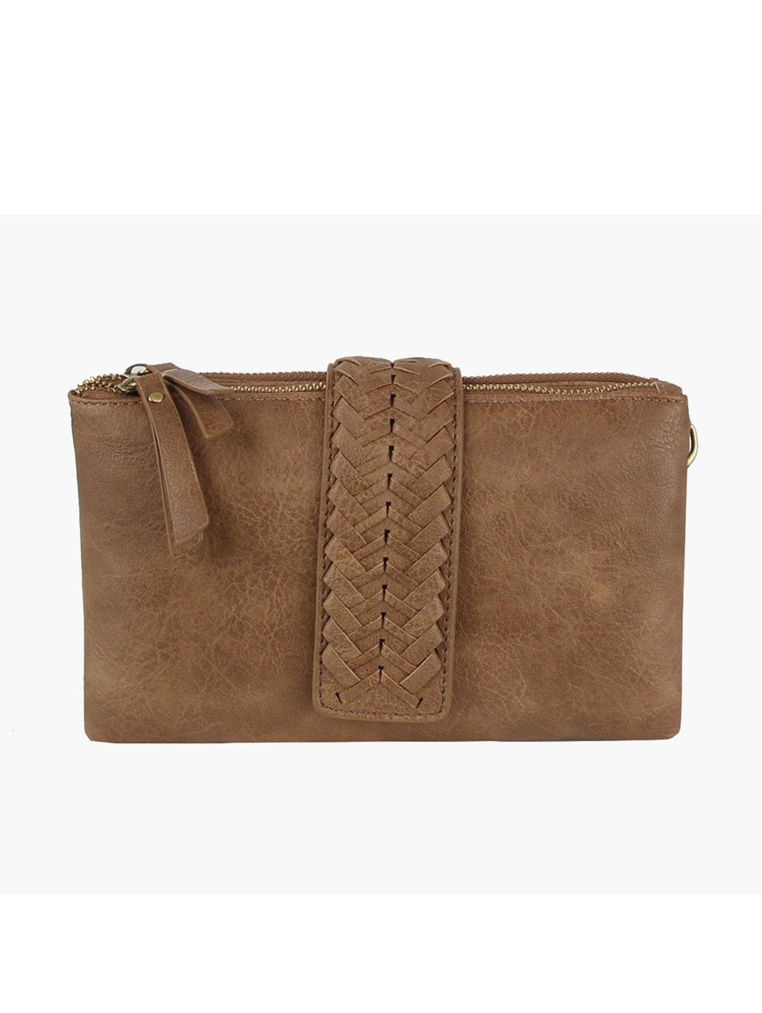 MiMi Wholesale - Vente Sac à bandoulière – femme - Sac à bandoulière à deux compartiments pour femmes avec détail tressé7