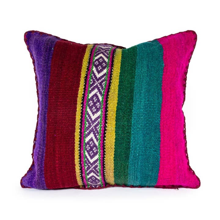 20x20 Arvestykke Pude (PC-SQR-1813) for engroshandel hos VINLOOM by Shupaca