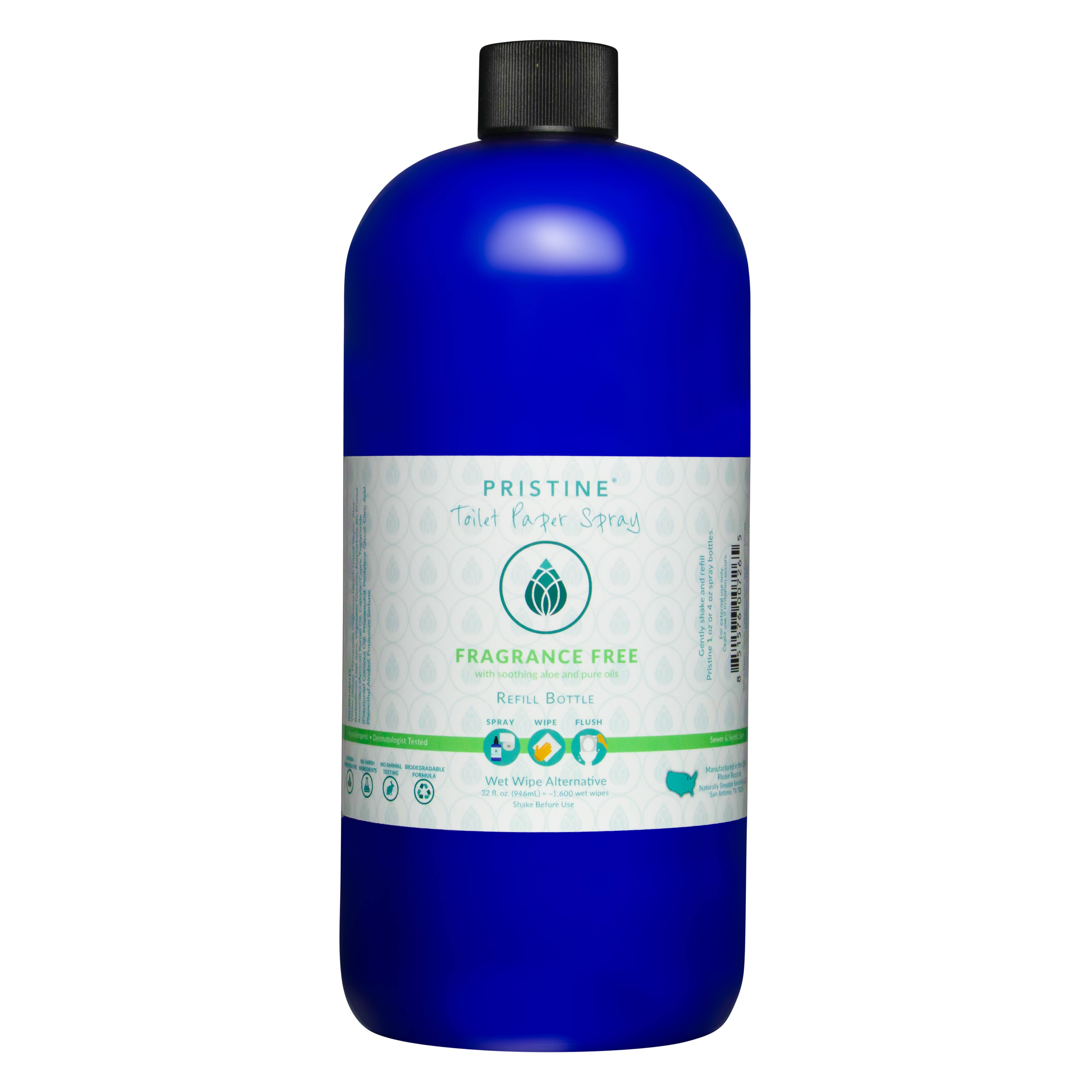 Pristine Sprays - Wholesale Toilet Paper - Pristine Toilet Paper Spray | Flushable Wipe Alternative8