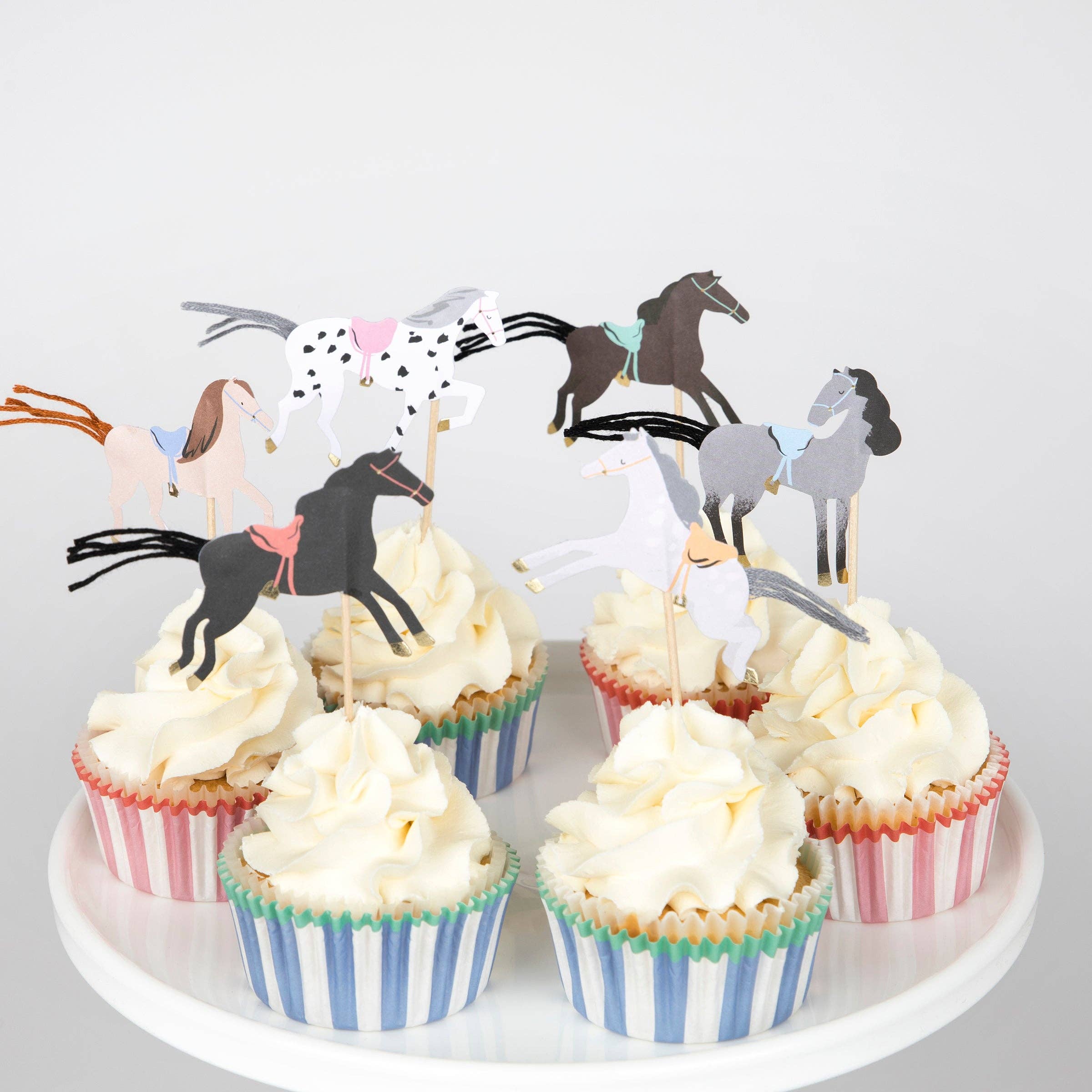 Meri Meri - Wholesale Cake/Cupcake Topper - Horse Cupcake Kit3