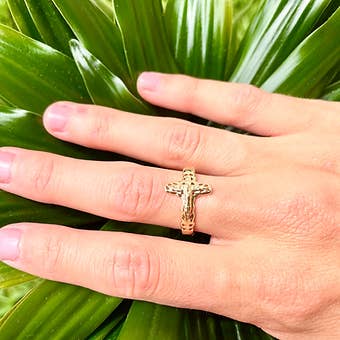Beyond Blessed - Wholesale Band/Stacked Ring - Redeeming Love Ring1
