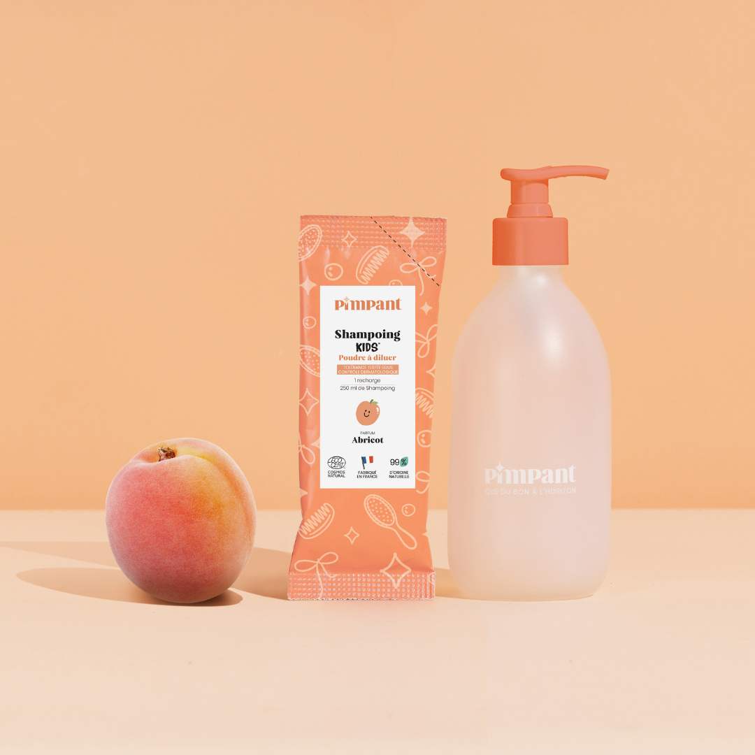 PIMPANT - Wholesale 2-in-1 Shampoo & Body Wash - Baby - Kids Apricot Powder Shampoo to Dilute 30 g2