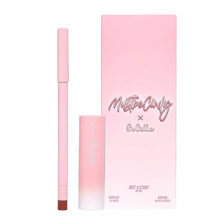 PINEAPPLE Beauty - Wholesale Lipstick Set - Bebella BB-MCLK2 MustbeCindy Lip Kit Just a Start - 6pc