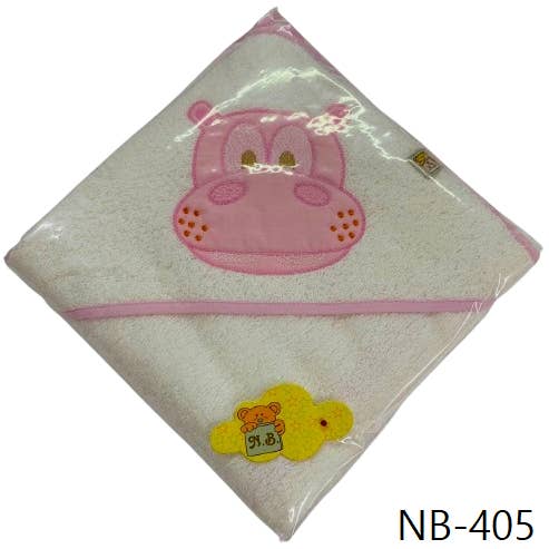 Embroidered Hooded Towel#184 for wholesale by Noty Baby