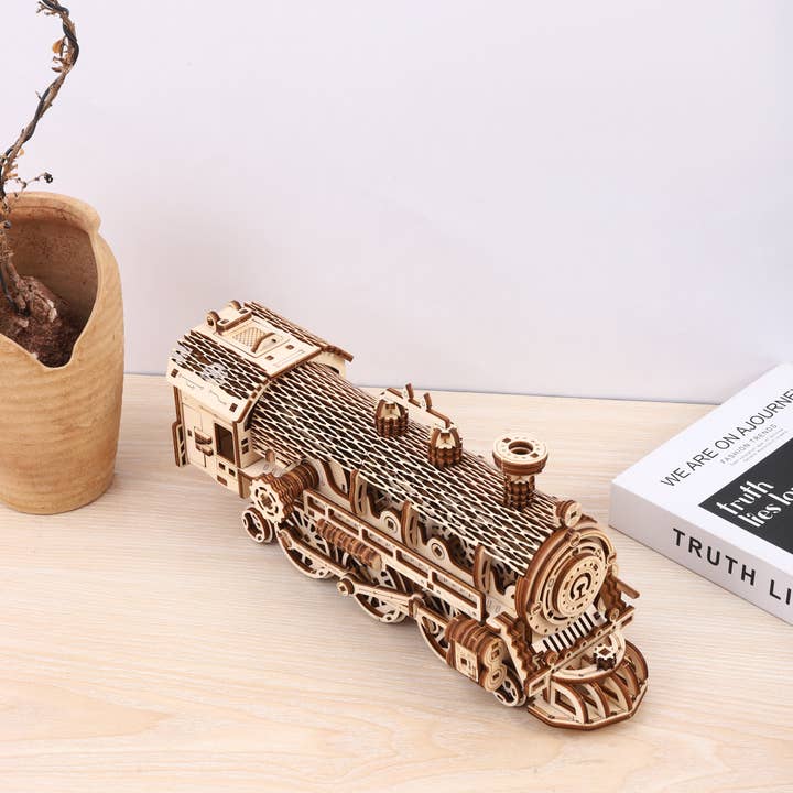 Marissa's Gifts – wholesale DIY craft kit – Child – DIY Model wooden kit train10