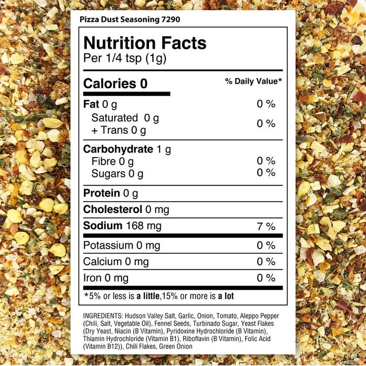 THE SPICE LAB - Wholesale Dried Spice Mix - Pizza Dust Seasoning - Case of 6 - 4.4 oz Shakers $3.25 ea.