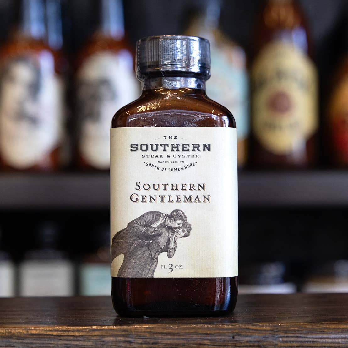 The Southern Steak and Oyster - Wholesale Hot Sauce - Mini Southern Gentlemen