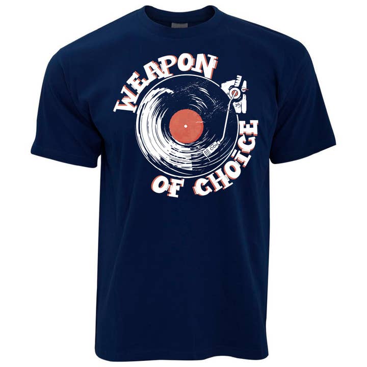 PIGMENTIFY - Wholesale T-shirt met print - Uniseks - Weapon Of Choice T-shirt met vinylplaat2