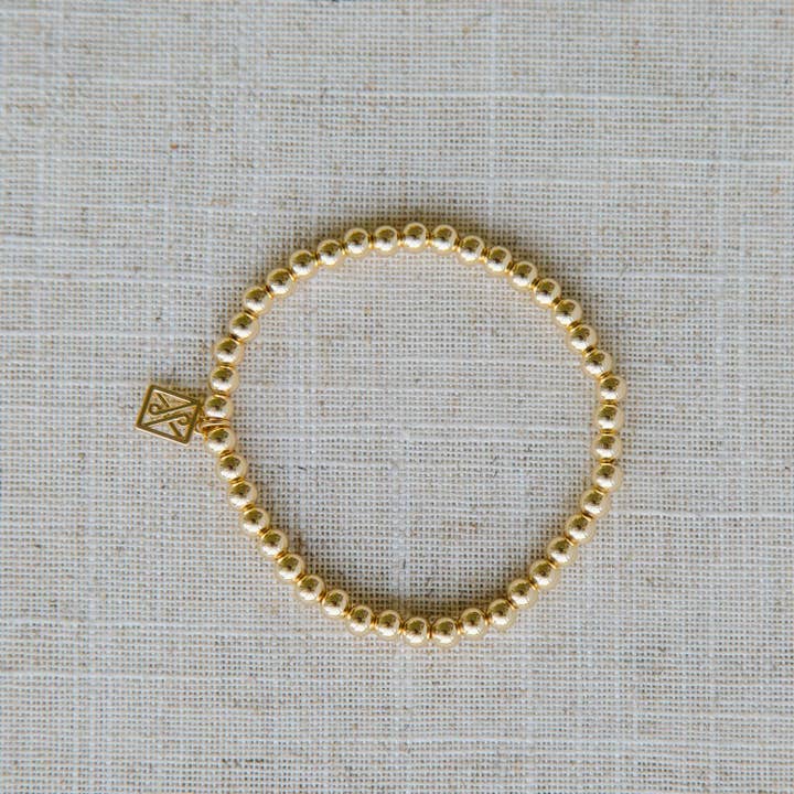 Armband Taylor Shiny Gold för wholesale av Michelle McDowell