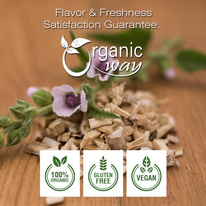 Organic Way LLC - Wholesale Herbs - Organic Marshmallow Root Powder