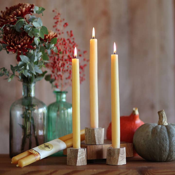 Big Dipper Wax Works - Wholesale Tapered Candle/Candlestick - Taper Candles – 100% Pure Beeswax – Hand-Dipped15