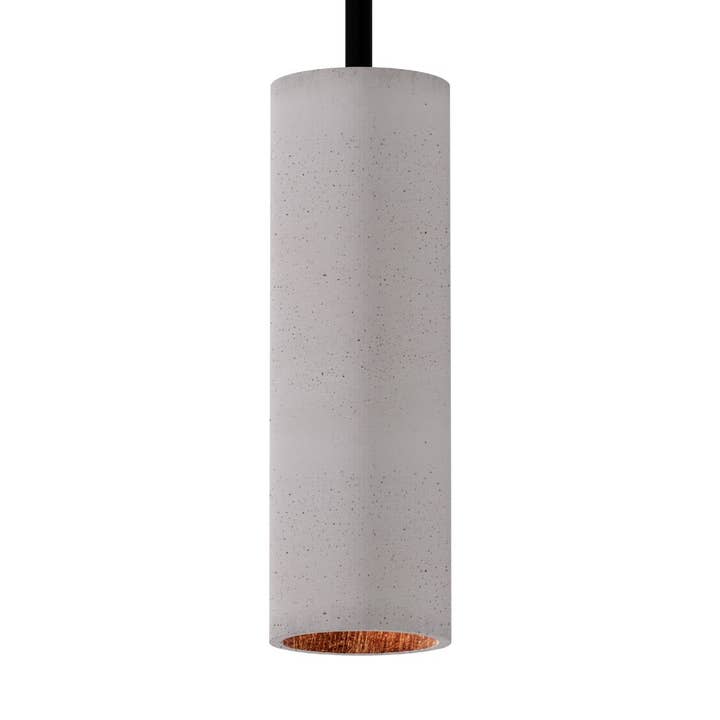 Lampe suspendue « Nara20" lampe en béton GU10 Cuivre pour la vente par TIVENDIS