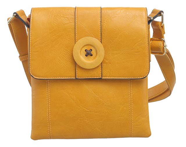 Bessie London – Großhandel Schultertasche – Damen – Schultertasche mit zwei Taschen und Knöpfen10