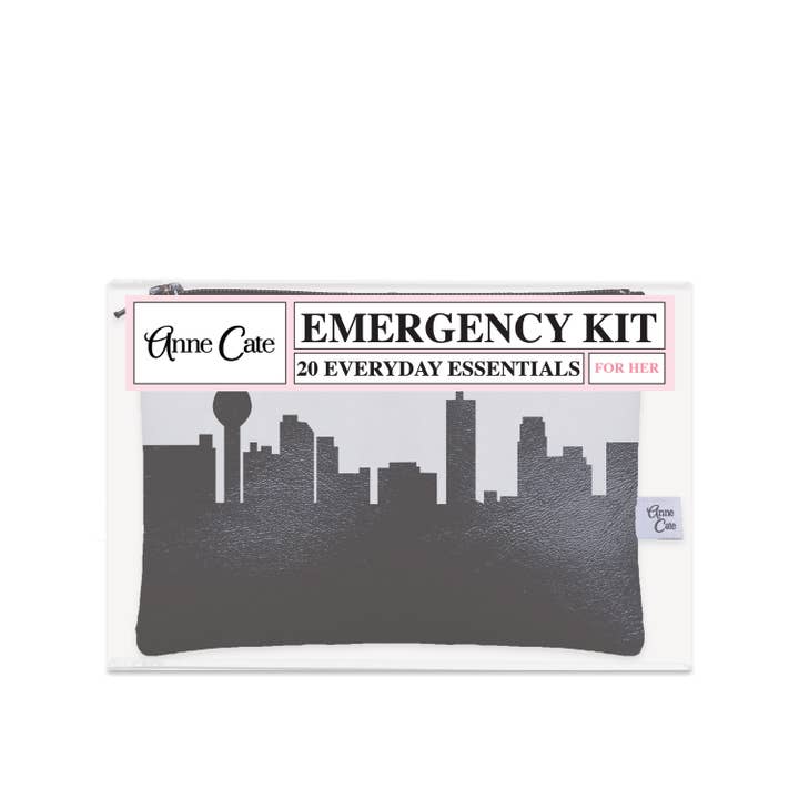 Knoxville TN Skyline Mini Wallet Emergency Kit - For Her for wholesale by Anne Cate