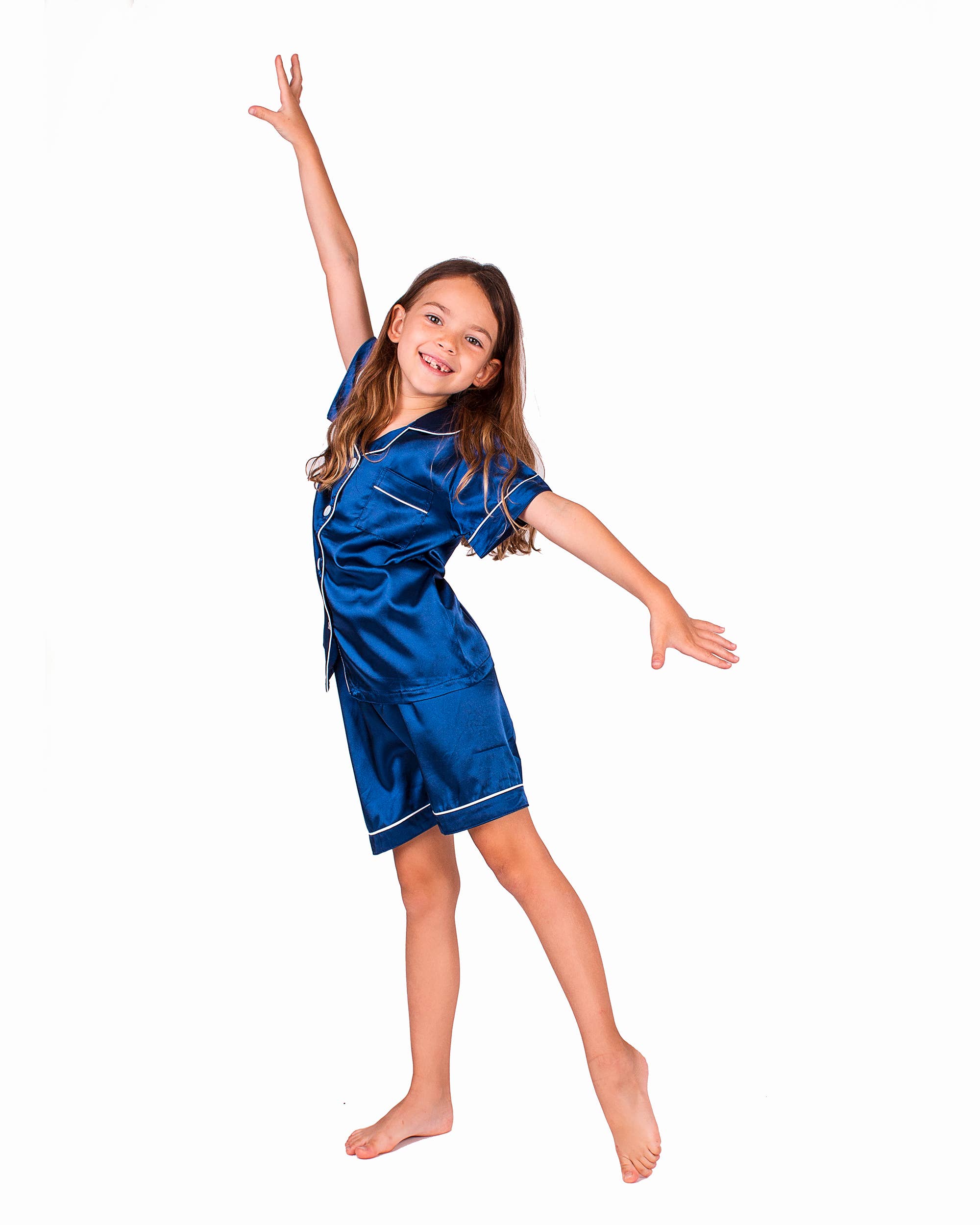 Sisters G Kids – wholesale Sleepwear set – Kids – Short Satin Pajamas for Kids23