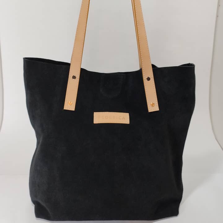 Sac fourre-tout en cuir Azara pour la vente par Nedibros